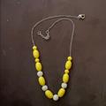 J. Crew Jewelry | J Crew Yellow Crystal Necklace | Color: Yellow | Size: Os