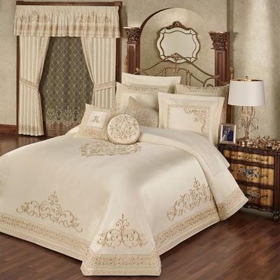 Versailles Grande Bedspread Set Pearl, King, Pearl