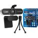 Vidpro Full HD Webcam Kit with Built-In Microphone and Mini Tripod CM-HD 1080P
