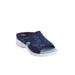 Extra Wide Width Women's The Tracie Slip On Mule by Easy Spirit in Dark Blue (Size 11 WW)