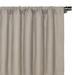 Eastern Accents Breeze Linen Solid Room Darkening Rod Pocket Curtain Panel Linen in Gray | 108 H in | Wayfair 7V8-CUC-160-RPD