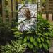 Millwood Pines Bernhard Tawny Owl 2-Sided Garden Flag, Polyester in Gray/Green | 15 H x 11 W in | Wayfair D0017F5E4CD4498FA6A061C62B03FAC5