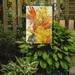 Bay Isle Home™ Thrailkill Bird of Paradise & Hibiscus 2-Sided Garden Flag, Polyester in Yellow | 15 H x 11 W in | Wayfair