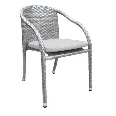 Neumark Stacking Patio Dining Chair W, Wayfair Outdoor Wicker Dining Chairs