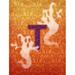 The Holiday Aisle® Barak Halloween Ghost Monogram Initial 2-Sided Garden Flag, Polyester | 15 H x 11 W in | Wayfair