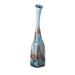 Orren Ellis Blue 27.5" Glass Table Vase Glass in Blue/White | 27.5 H x 6 W x 6 D in | Wayfair 5E05CDE1FE064F288E578B6C0DEA5554