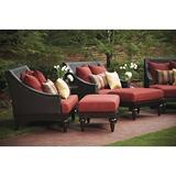 Inspired Visions Somerby Patio Chair w/ Cushions Wicker/Rattan in Brown | 39 H x 43 W x 38.3 D in | Wayfair 5201300-0105100 (2540)