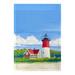 Breakwater Bay Kober Nauset Lighthouse Cape Cod Ma 2-Sided Garden Flag, Synthetic in Blue | 18 H x 12.5 W in | Wayfair