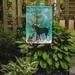 The Holiday Aisle® Silloth Bengal Goat 2-Sided Polyester 15 x 11 in. Garden Flag in Green | 15 H x 11 W in | Wayfair