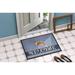 Wildon Home® Burniece Basenji Welcome 27 in. x 18 in. Non-Slip Outdoor Door Mat Synthetics | 18 W x 27 D in | Wayfair