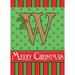The Holiday Aisle® Carolena 2-Sided Burlap 18 x 13 in. Garden Flag in Red/Green | 18 H x 13 W in | Wayfair 036FF3450D684D4A9A78B28D368AA559