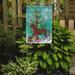 The Holiday Aisle® Silloth Hannoverian Horse 2-Sided Polyester 15 x 11 in. Garden Flag in Green | 15 H x 11 W in | Wayfair