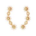 Kate Spade Jewelry | Kate Spade Loves Me Loves Me Not Ear Pins Earrings | Color: Gold | Size: Os