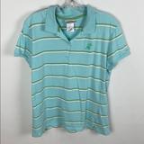 Disney Tops | Disney Mickey Mouse Polo | Color: Blue/Green | Size: Xl