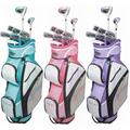 GolfGirl FWS3 Ladies Petite Golf Clubs Set with Cart Bag, All Graphite, Left Hand, Teal