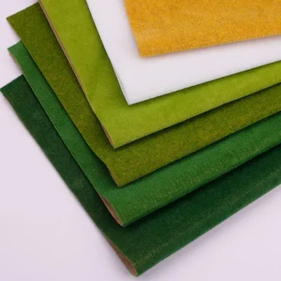 Gazon artificiel multicolore pour décoration de ferme de fourmis fausse décoration de pelouse