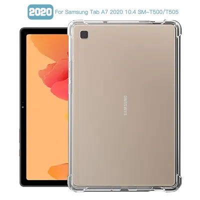 Juste antichoc pour Samsung Galaxy Tab A7 10.4 en effet SM-T500 SM-T505 A7 Lite T220 T225 étui TPU