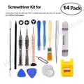 Kit d'outils de réparation de téléphone portable 14 en 1 jeu de tournevis pour iPhone 11 XS X 8 8p