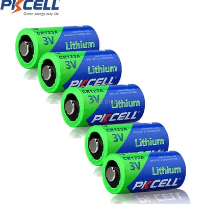 PKCELL-Batterie au Lithium 2/3A CR123A CRree CR 123 CR17335 123A CR17345 CR17335 16340 3V