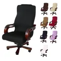 TANOffice-Housses de chaise en spandex pour siège d'ordinateur housses de chaise de bureau