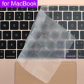 Housse de clavier pour Macbook Air 13 M1 11 Pro 13 14 Max 16 Touch Bar ID 15 17 12 Retina étui de