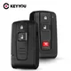 KEYYOU – coque pour clé de voiture pour Toyota Prius 2004 2005 2006 2007 2008 2009 Corolla Verso