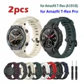 Pack de 2 sangles de Sport pour Amazfit t-rex Pro remplacement de Bracelet intelligent t-rex