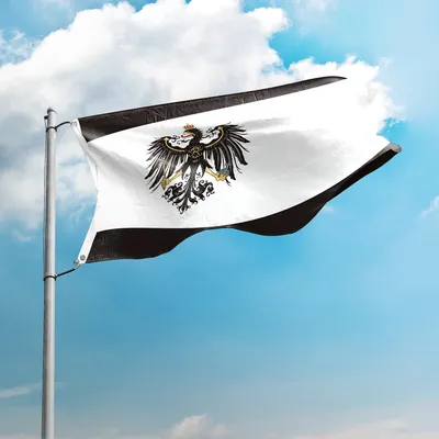 Bannières décoratives personnalisées en polyester sensation de la Prusse conception de drapeaux