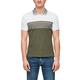 s.Oliver Herren 130.10.103.13.130.2057672 T-Shirt, White/Olive, S