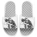 Men's ISlide Tom Brady White NFLPA Sketch Slide Sandals