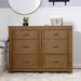 Namesake Wesley 6 Drawer Dresser, Wood in Brown | 34.65 H x 19 W x 45.75 D in | Wayfair M21126SW