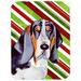 The Holiday Aisle® Basset Hound Candy Cane Holiday Christmas Glass Cutting Board Glass | 0.15 H x 15.38 W in | Wayfair