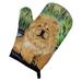 Red Barrel Studio® Chow Oven Mitt Polyester in Brown/Green | 8.5 W in | Wayfair 976B362FE8794013B469A227CA8CDBAD