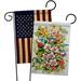 Bayou Breeze 2 Piece Orchid Splendor w/ Friends Impressions Decorative 2-Sided 19" x 13" Garden Flag Set in Black/Brown/Green | Wayfair