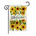 August Grove® Chella 2-Sided Polyester 18.5 x 13 in. Garden Flag in Orange/Green/Yellow | 18.5 H x 13 W in | Wayfair