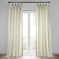 HPD Half Price Drapes Semi Sheer Faux Linen Curtains for Bedroom 120 inches Long Light Filtering Living Room Window Curtain (1 Panel), 50W x 120L, Barley