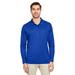 Team 365 TT51L Men's Zone Performance Long Sleeve Polo Shirt in Sport Royal Blue size XL | Polyester