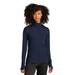 Sport-Tek LST560 Athletic Women's Sport-Wick Flex Fleece Full-Zip Jacket in True Navy Blue size Medium | Polyester Blend