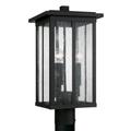 Capital Lighting Fixture Company Barrett 18 Inch Tall 3 Light Outdoor Post Lamp - 943835BK