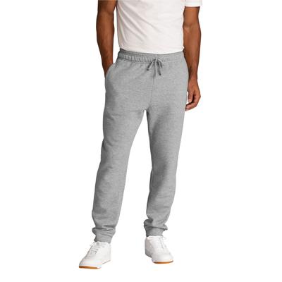 Port & Company PC78J Core Fleece Jogger Pant in Heather size 3XL | Cotton Polyester