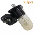 Lot de 2 pièces de rechange pour four à micro-ondes et réfrigérateur lampe de remplacement pour LG