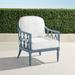 Avery Lounge Chair with Cushions in Moonlight Blue Finish - Classic Linen Bleu - Frontgate