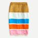 J. Crew Skirts | J Crew Crochet Ribbon Pencil Skirt In Color Block | Color: Blue/Pink | Size: 6