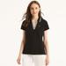 Nautica Women's Sustainably Crafted Deck Polo True Black, XL
