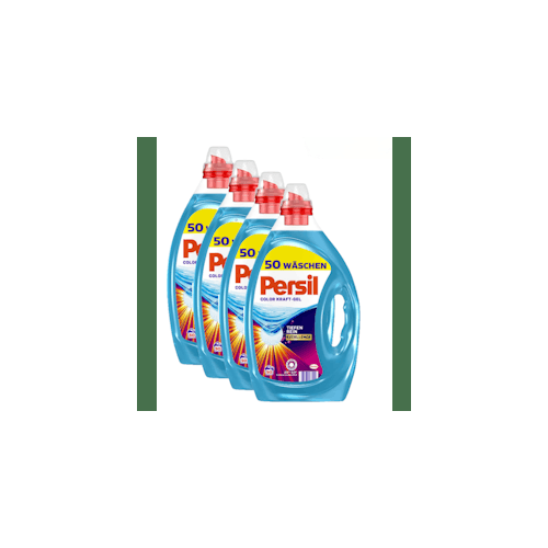 Persil Color Gel 4er Pack Colorwaschmittel Flüssigwaschmittel 4x50 Waschladungen
