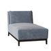 Duralee Barton Chaise Lounge Other Performance Fabrics in Gray | 35 H x 34 W x 65 D in | Wayfair WPG15-645.36300-5.Smoke Finish