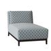 Duralee Barton Chaise Lounge Cotton in Blue | 35 H x 34 W x 65 D in | Wayfair WPG15-645.36296-157.Burnished Brown