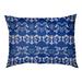 East Urban Home Dallas Football Baroque Outdoor Pillow Metal in Green/Blue/White | 6 H x 50 W x 40 D in | Wayfair A8F930CD7B9E4E1699D7DE2B0EBB9754