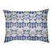 East Urban Home Dallas Football Baroque Indoor Pillow Metal in Green/White/Blue | 5 H x 40 W x 30 D in | Wayfair 66A70DB745844AA2AD68F583179928AA