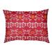 East Urban Home Kansas City Football Baroque Indoor Pillow Polyester in Red/White | 4 H x 28 W x 18 D in | Wayfair B66EFFC21EFB452187455283A76FBC10